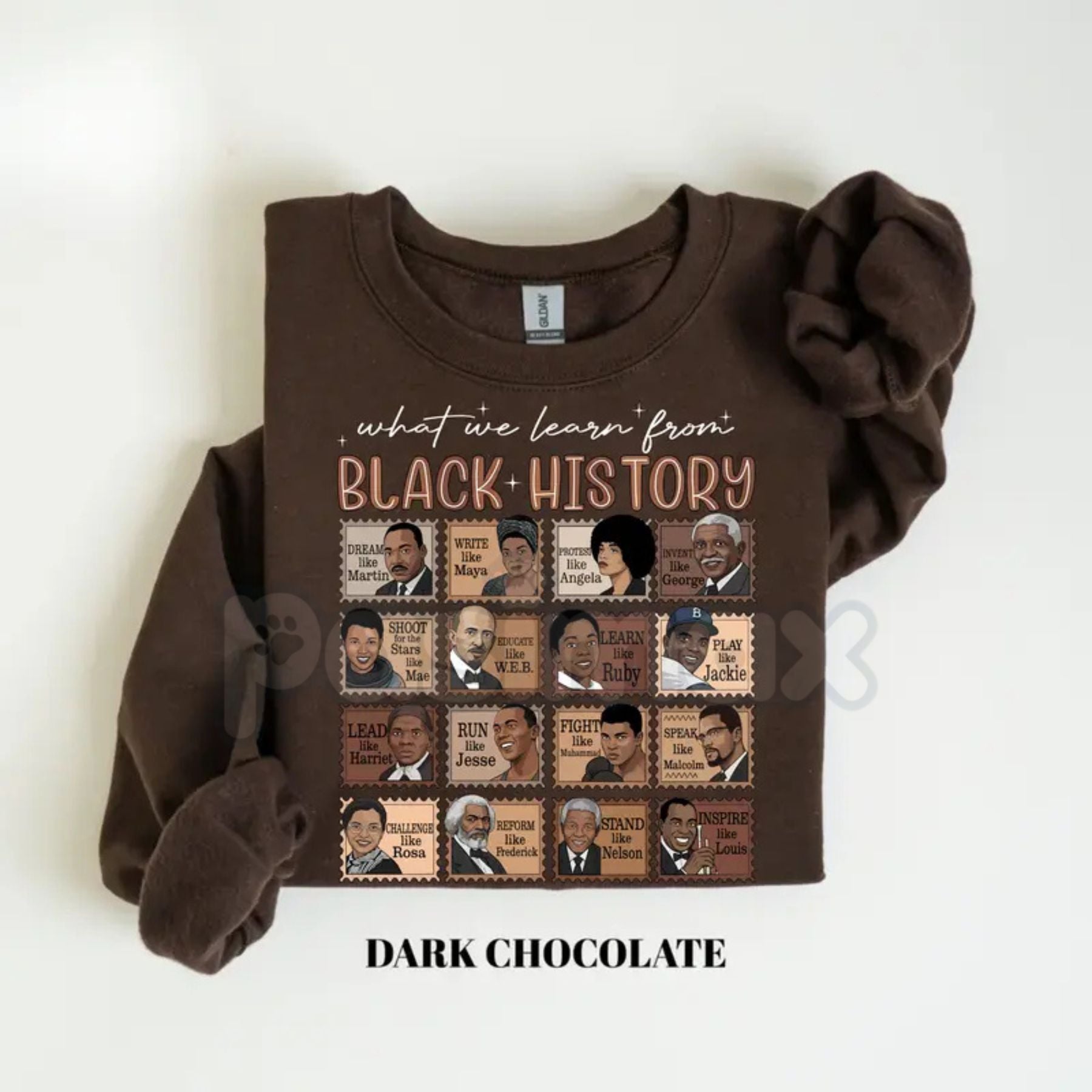 What We Learn From Black History Sweatshirt | Educational Black History Month Crewneck | Social Justice Graphic Shirt | African American Heritage Jumper | Civil Rights Empowerment Pullover | Black Excellence History Tee