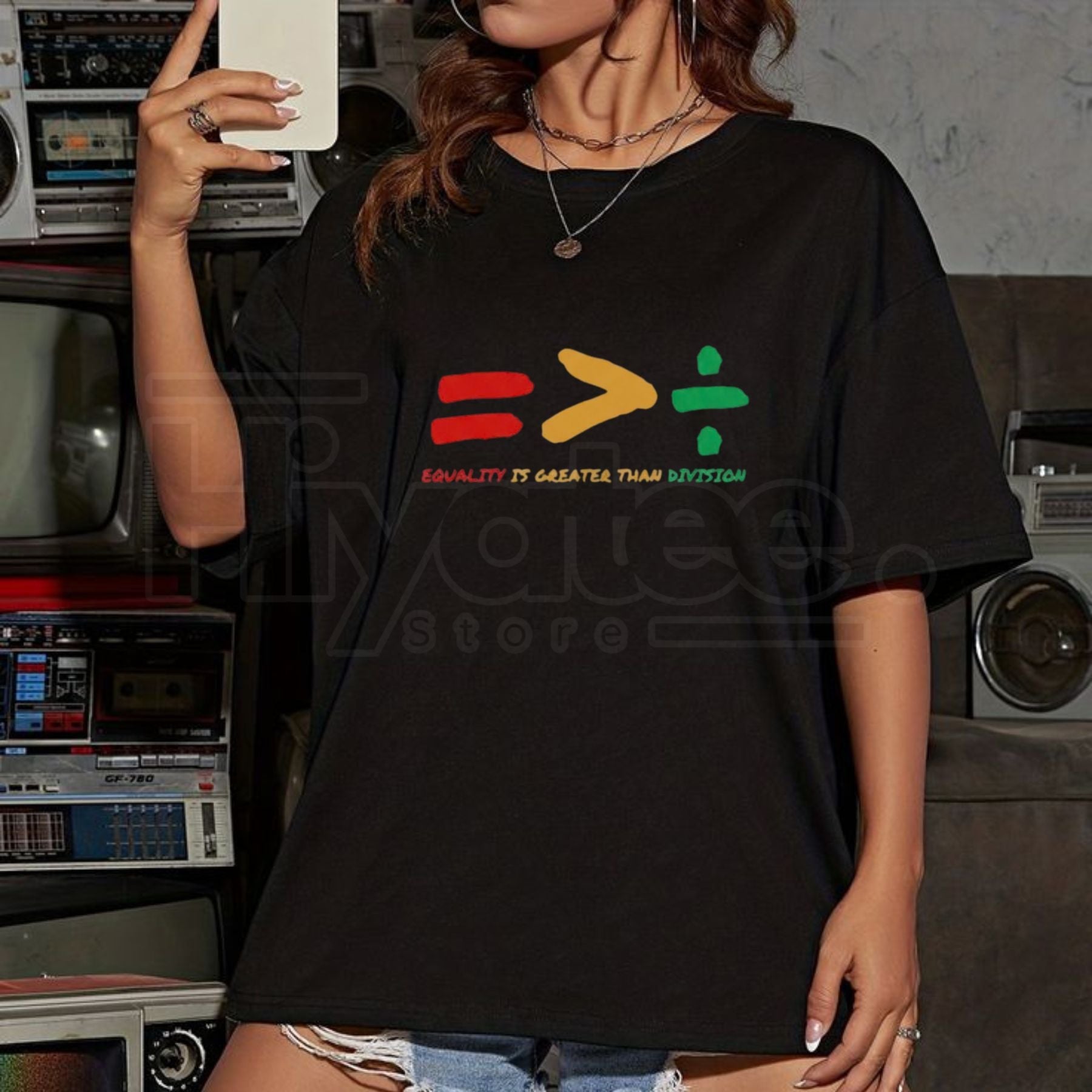 Stylish Black History Month Graphic Tee – Women’s Soft Essential Top