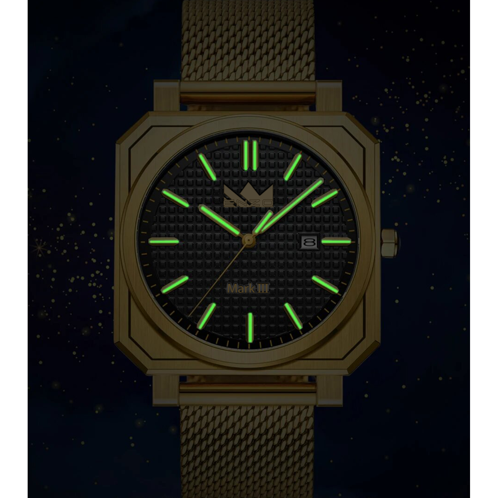 Enzo Mark III Gold/Black