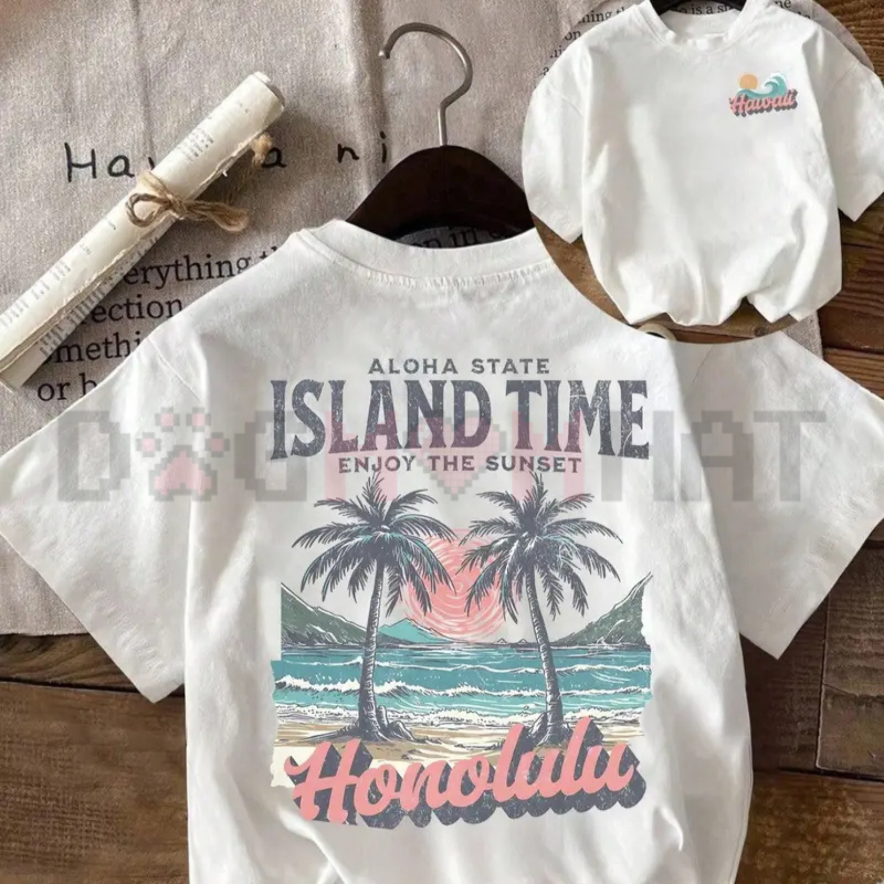 Hawaiian Island Vibes Comfort T-Shirt