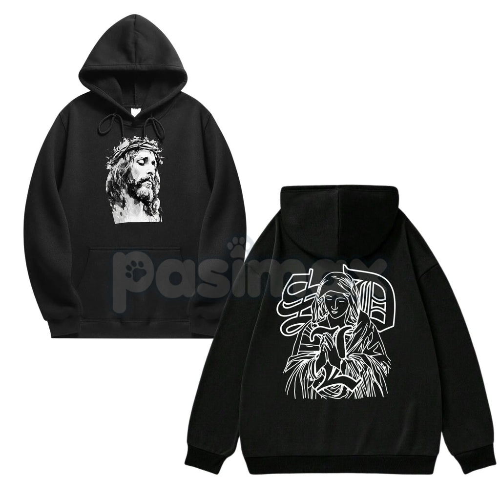 Jesus Hoodie – Faith-Based Christian Apparel, Religious Statement Pullover, Spiritual Worship Gear, Unisex