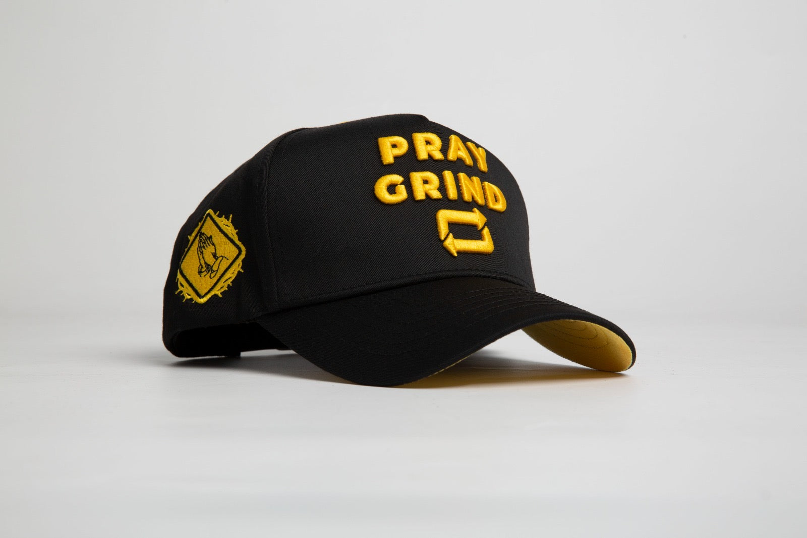 Pray Grind Repeat- Signature Series WU-YLW Snap-Back