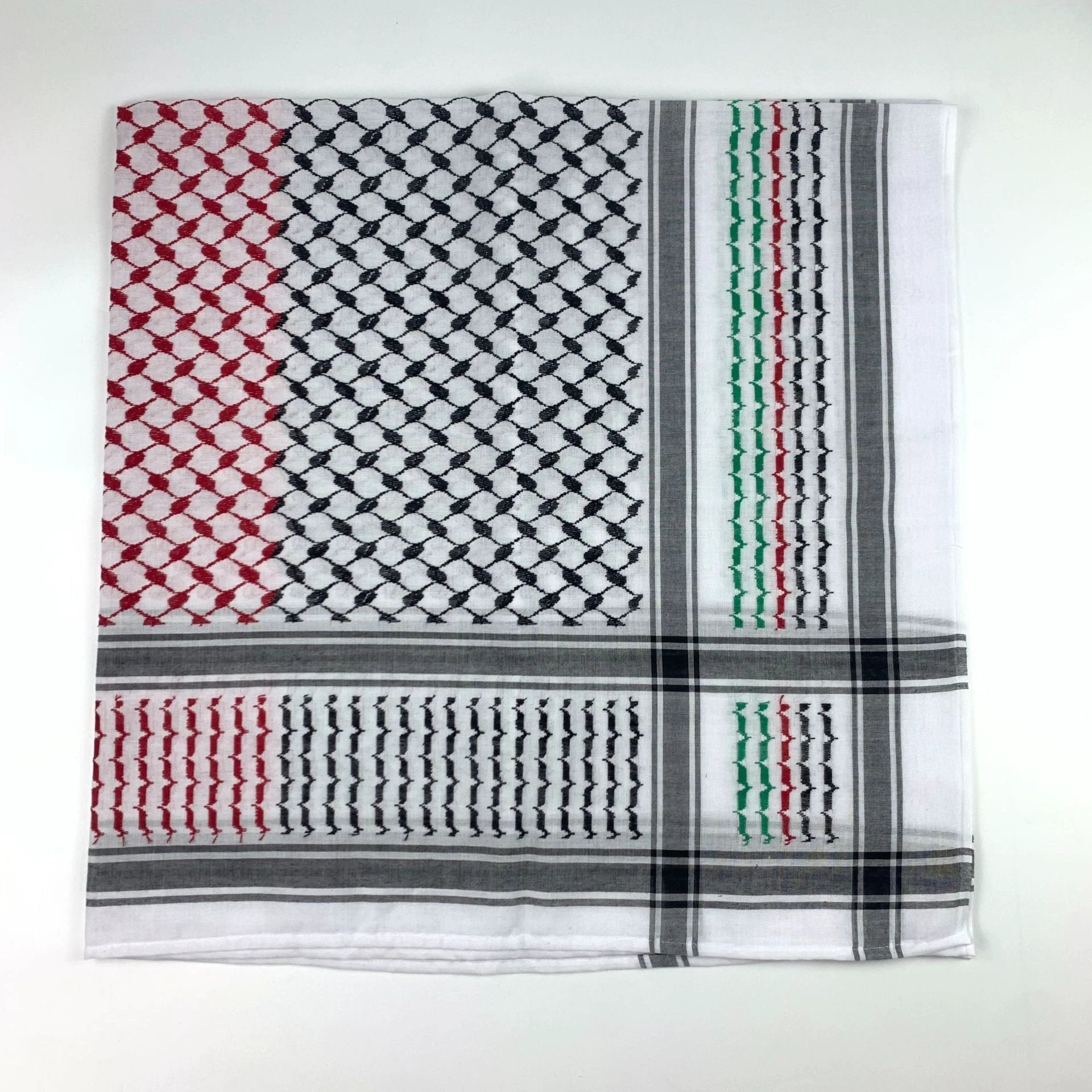 Jacquard Square Scarf For Men