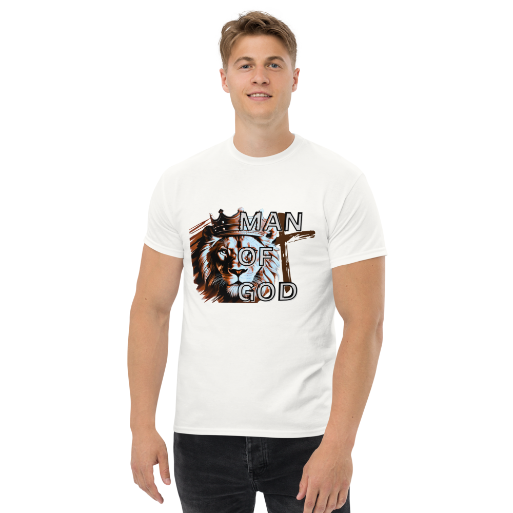 Lion - Man of God T-Shirt