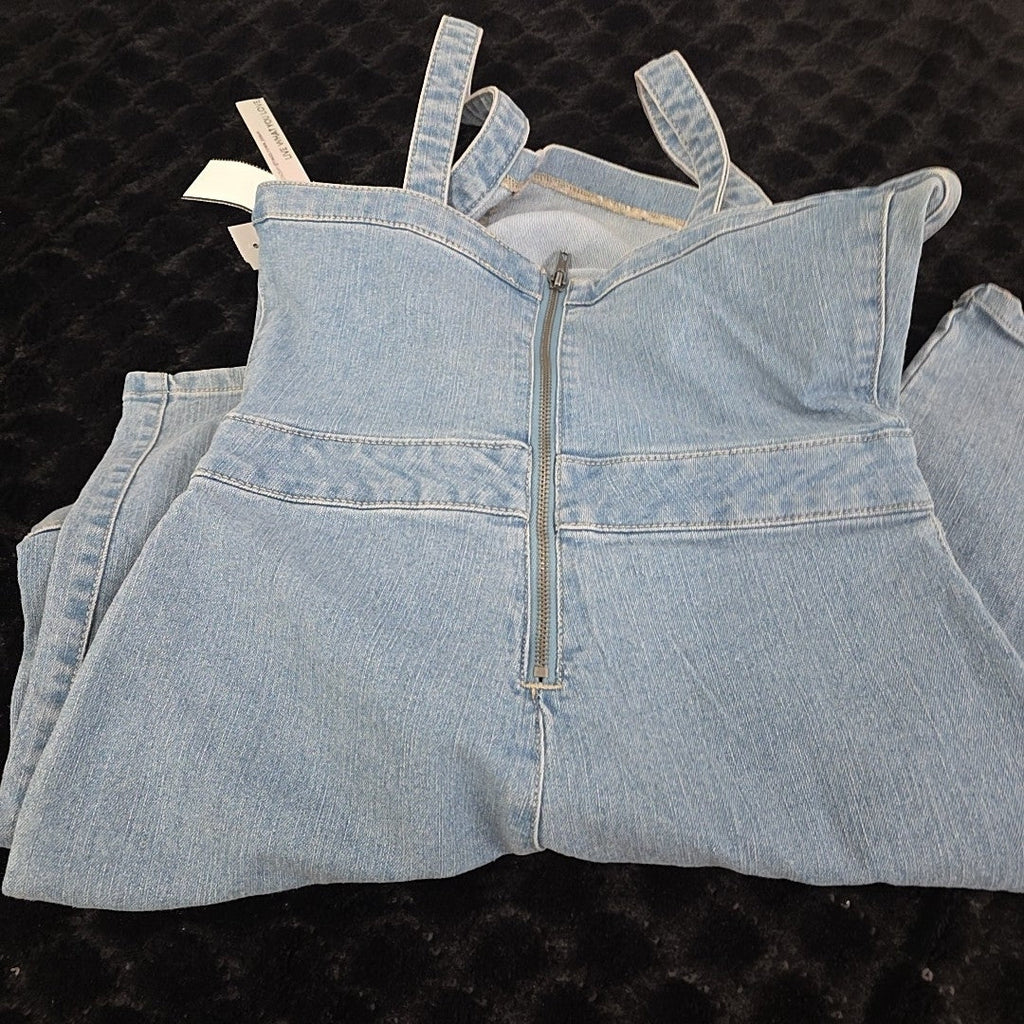 TINSELTOWN Size M Blue Jumper