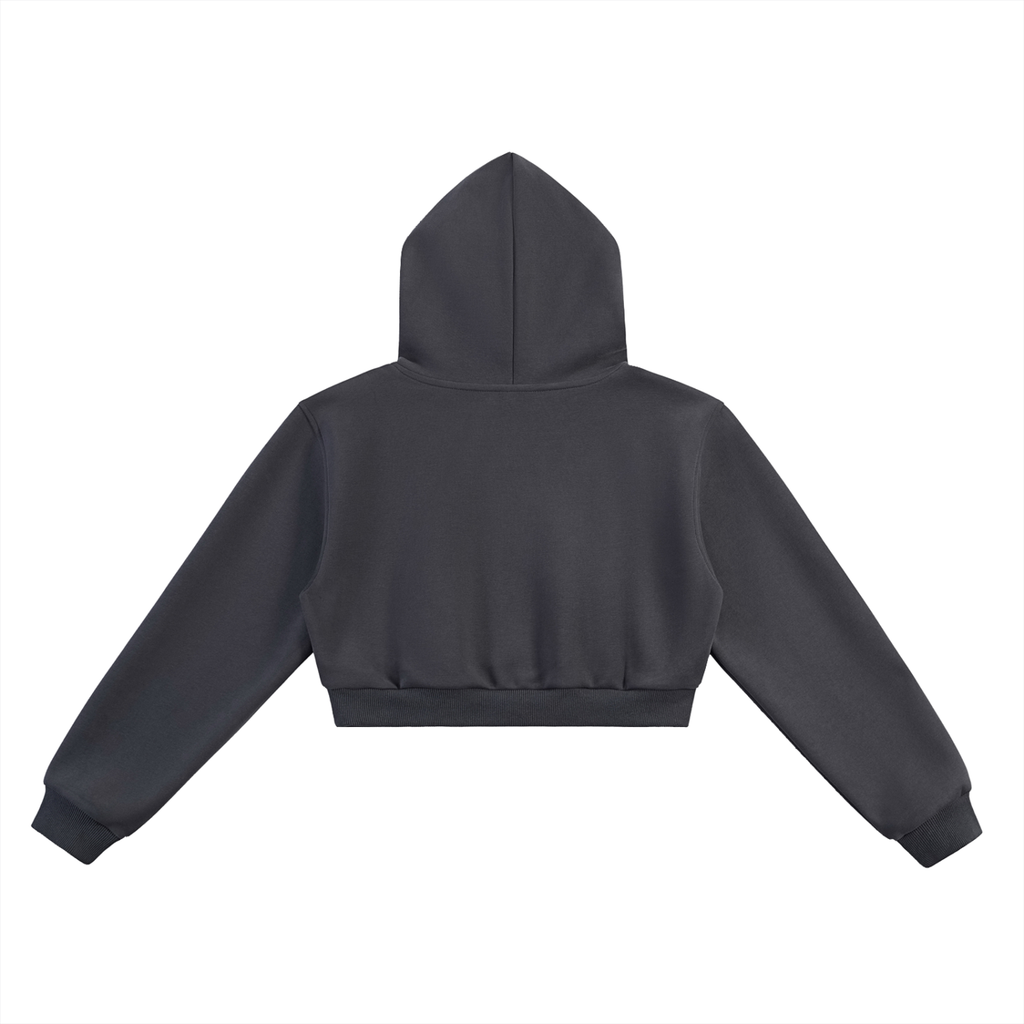 "Brooklyn Republic Essentials" Women’s Cropped Hoodie