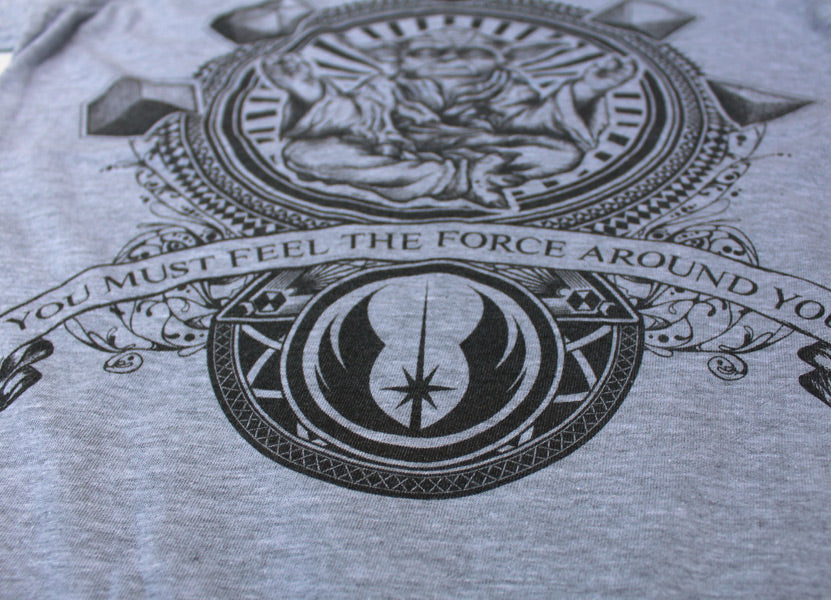 YODA Quote with Sacred Geometry - Sale