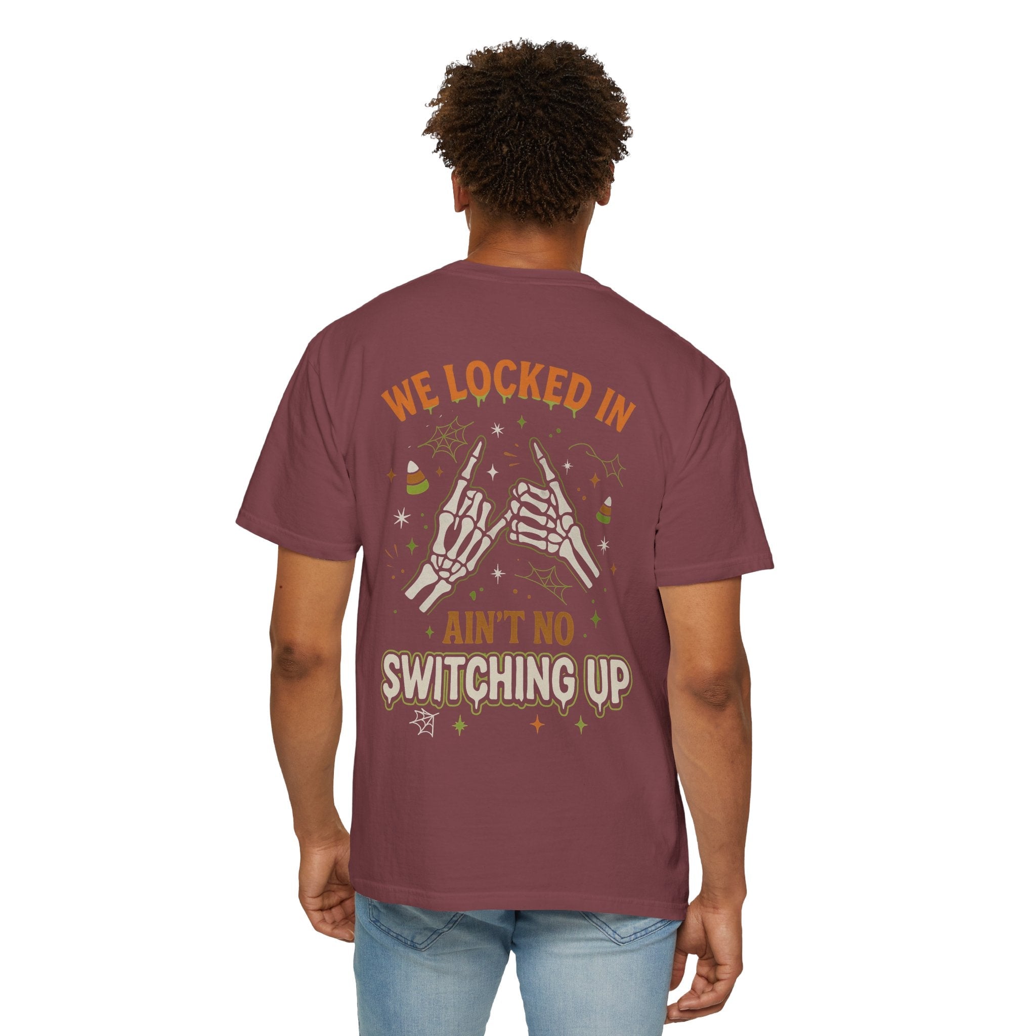 We Locked In, Ain't No Switching Up Skeleton Hands Matching T-Shirt