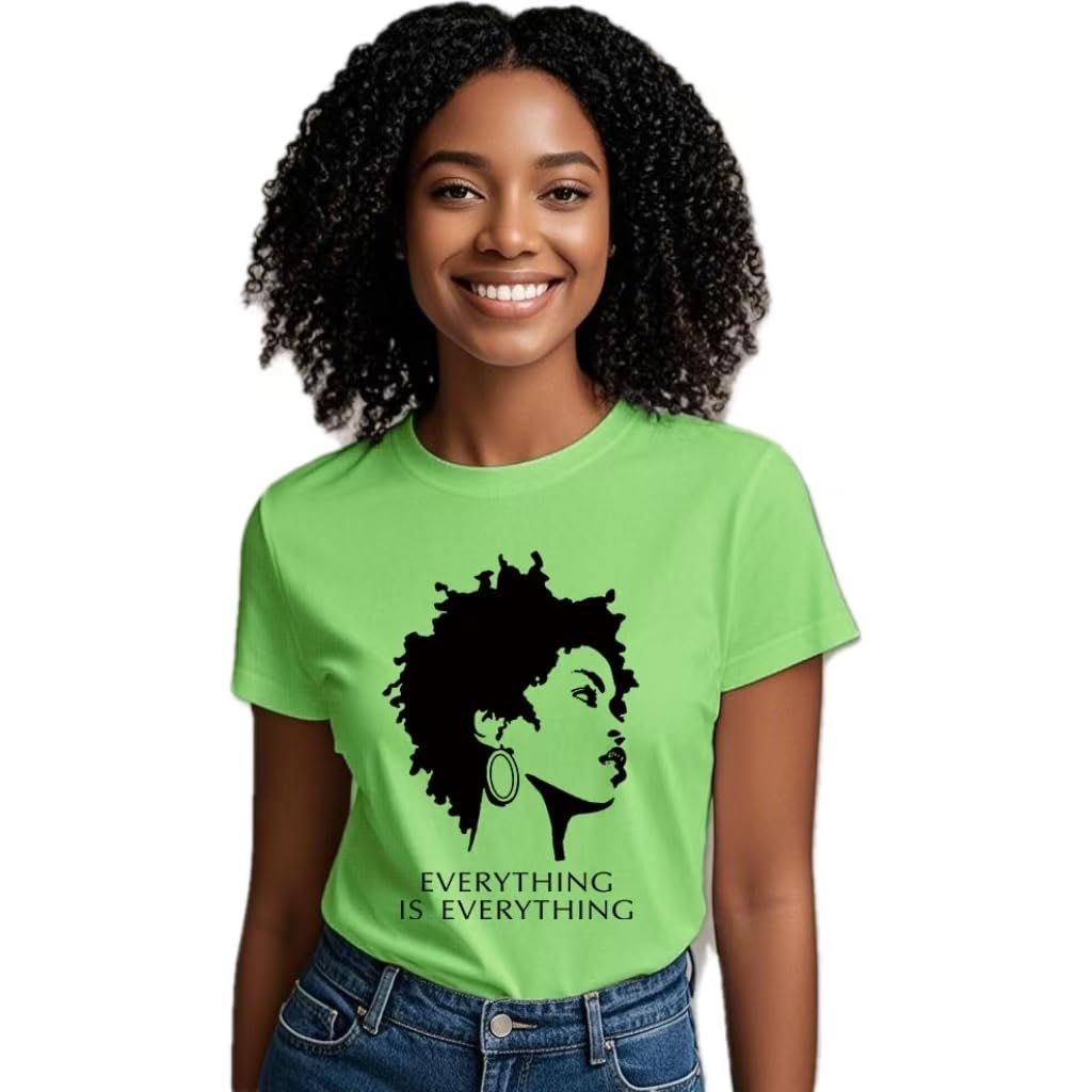 Black History Shirts Black Graphic tees for Men and Women, Magic Fashion Afro American Natural Hair Vintage Melanin T-Shirts