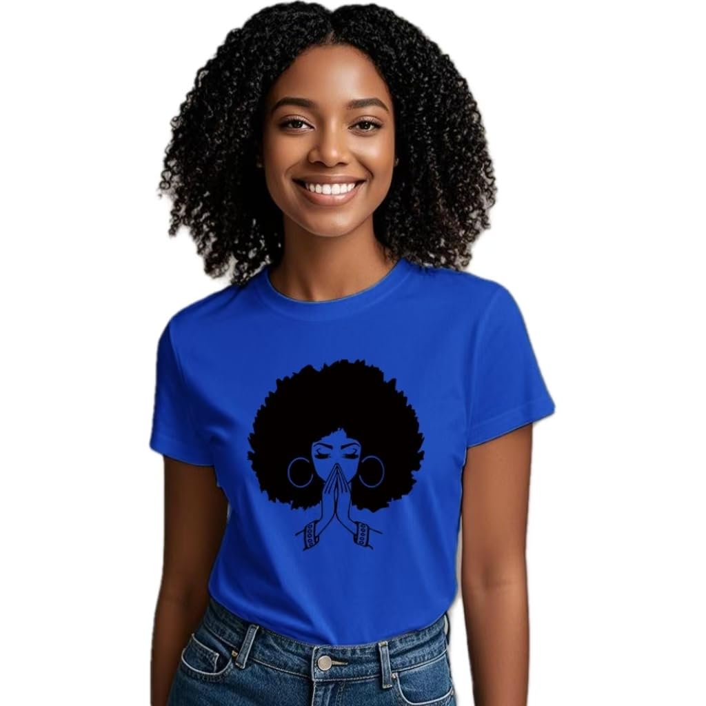 Black History Shirts Black Graphic tees for Men and Women, Magic Fashion Afro American Natural Hair Vintage Melanin T-Shirts