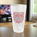 Dawgs Frosted Glass