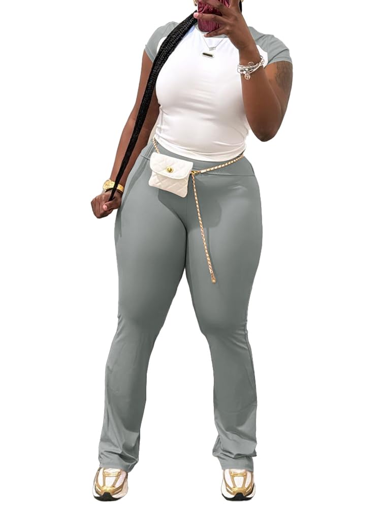 Nimsruc 2 Piece Outfits for Women Casual Sweat Sets