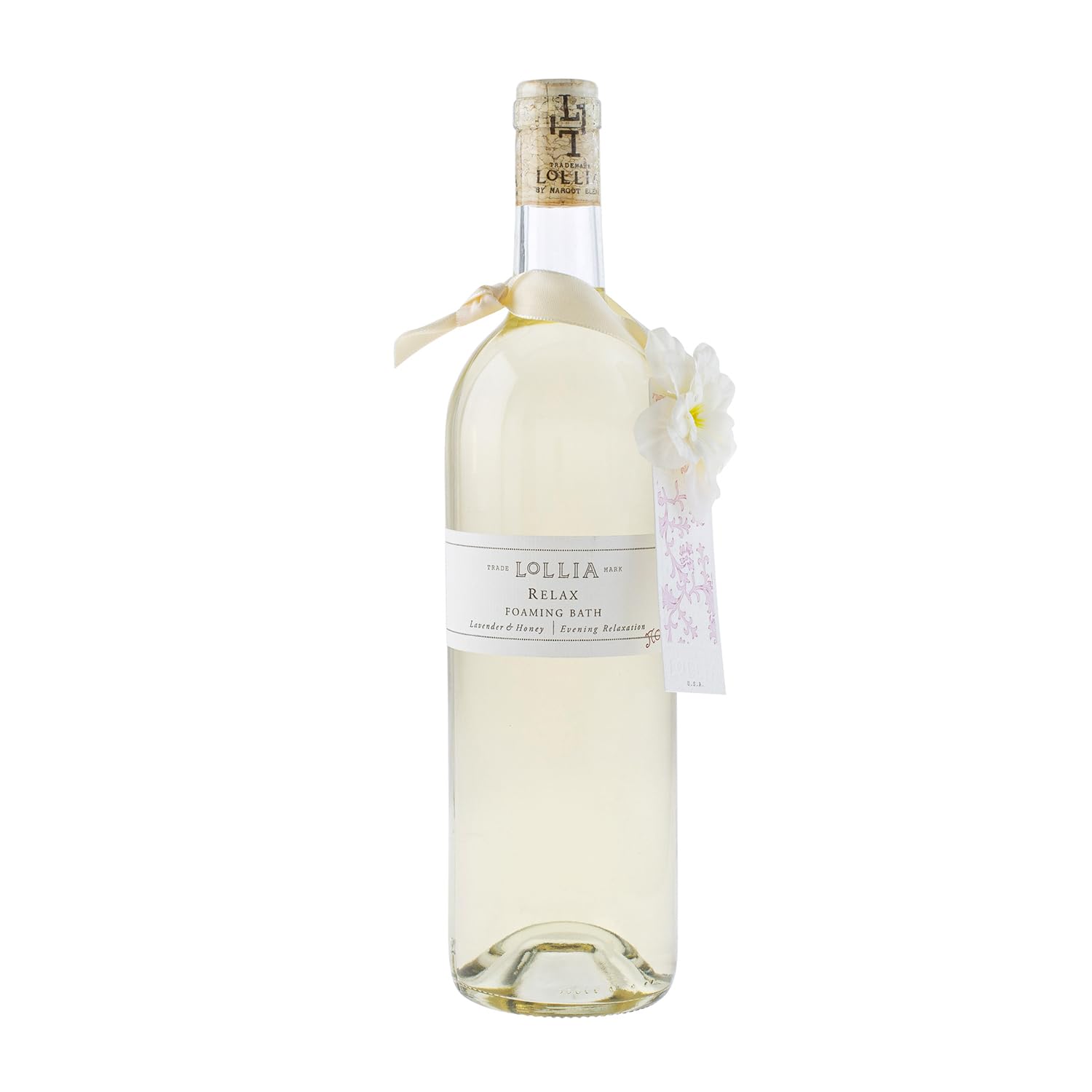 LOLLIA Bubble Bath, Storied Fragrance, Luxury Hydrating Bubbling Soap, Richly Scented Bath and Body Product