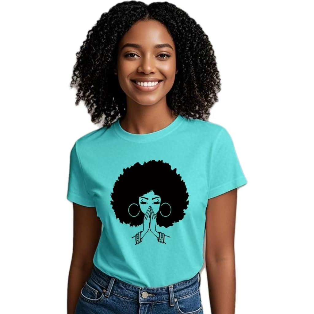 Black History Shirts Black Graphic tees for Men and Women, Magic Fashion Afro American Natural Hair Vintage Melanin T-Shirts