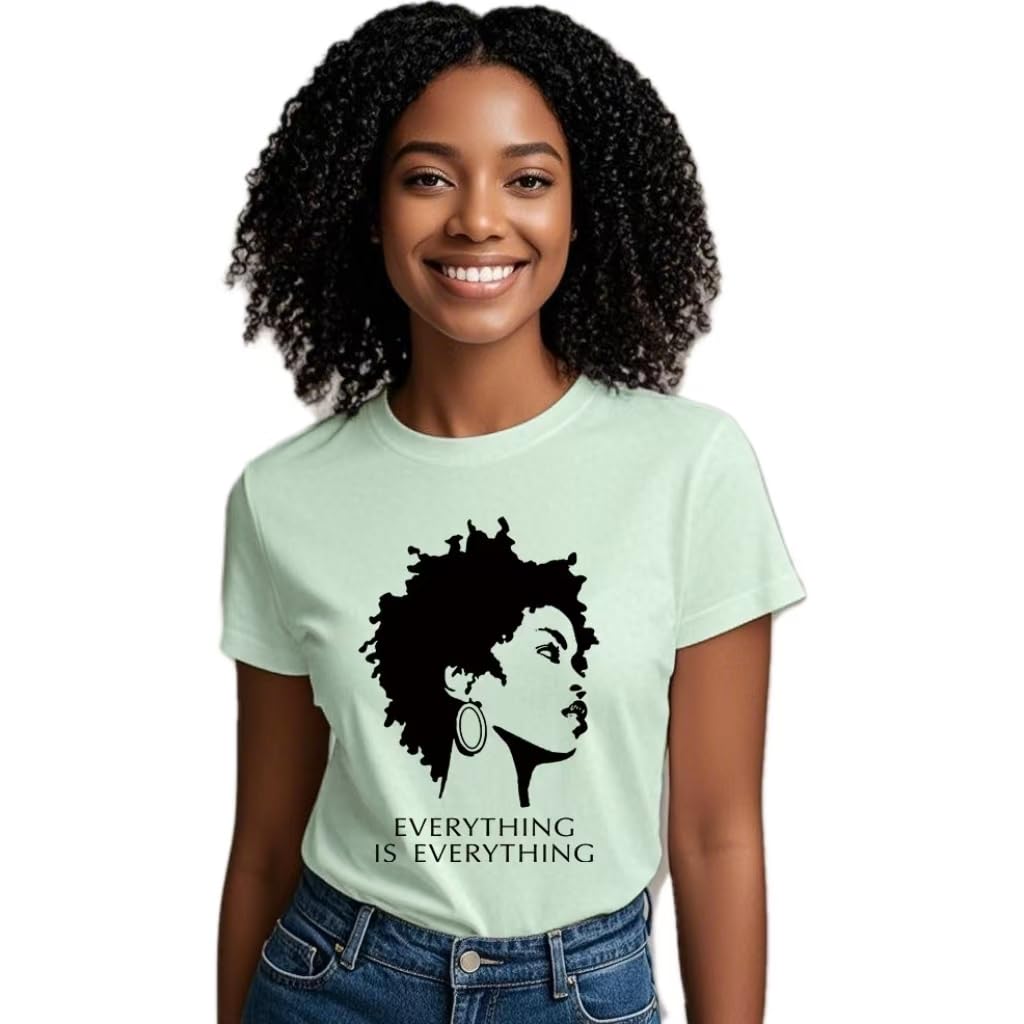Black History Shirts Black Graphic tees for Men and Women, Magic Fashion Afro American Natural Hair Vintage Melanin T-Shirts