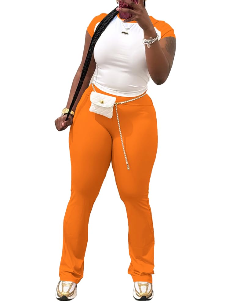 Nimsruc 2 Piece Outfits for Women Casual Sweat Sets