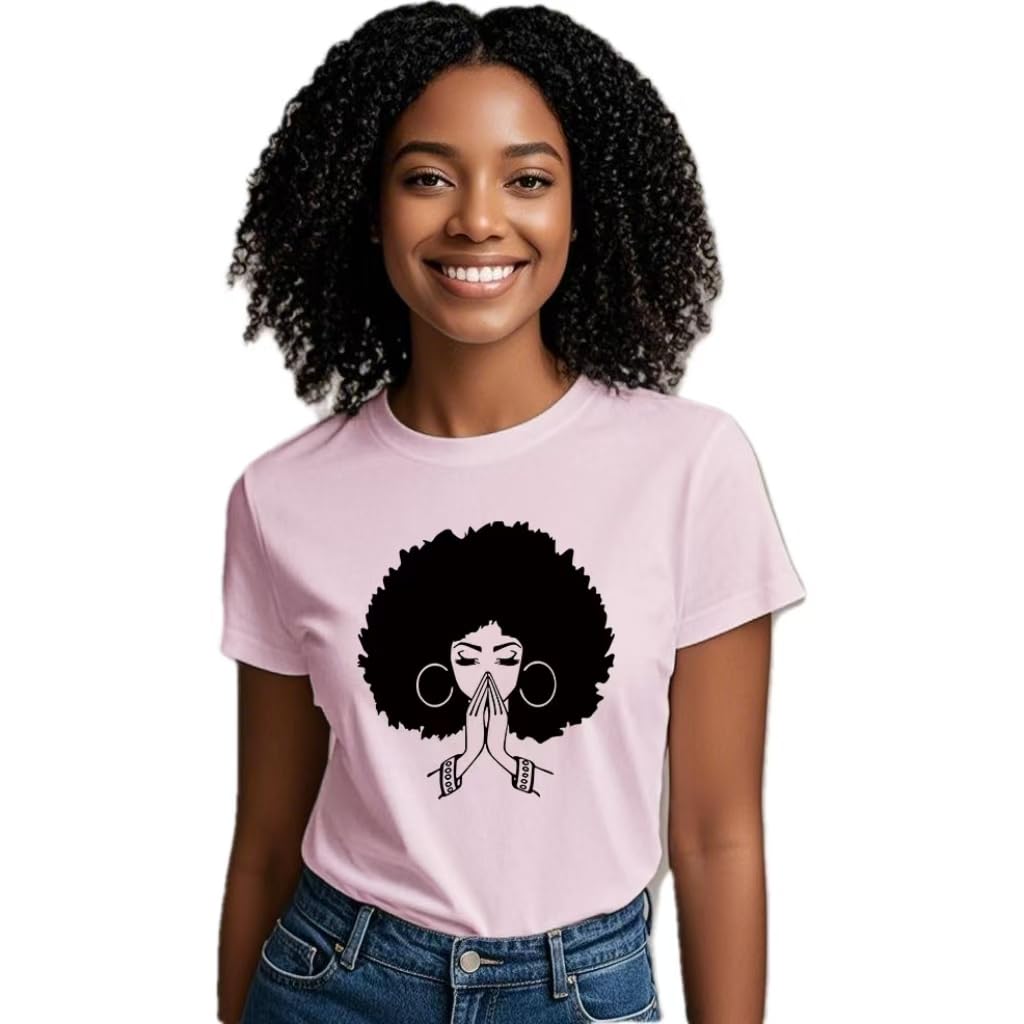 Black History Shirts Black Graphic tees for Men and Women, Magic Fashion Afro American Natural Hair Vintage Melanin T-Shirts