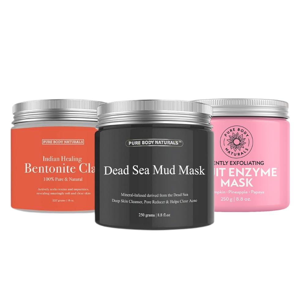 Pure Body Naturals Face Mask Gift Set