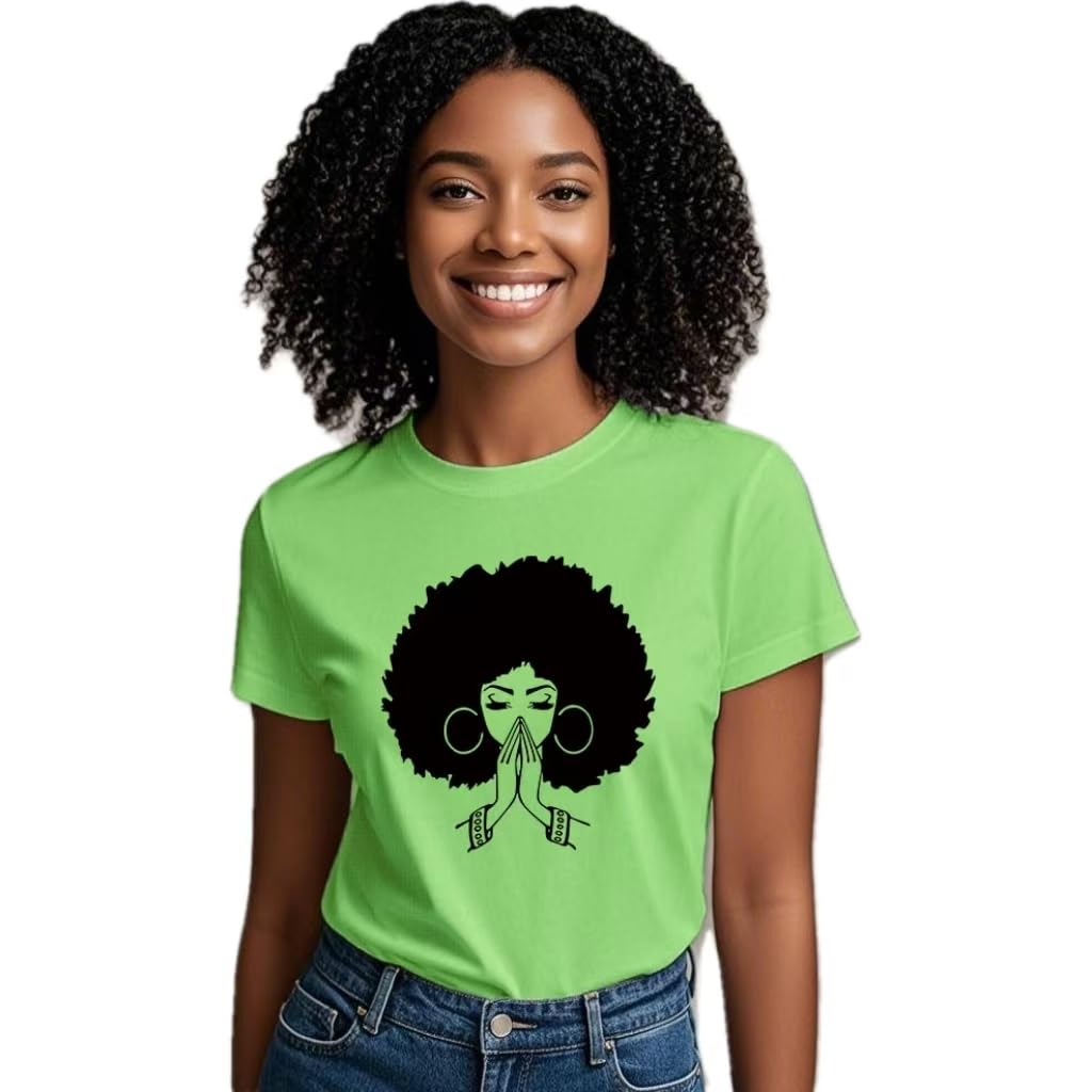 Black History Shirts Black Graphic tees for Men and Women, Magic Fashion Afro American Natural Hair Vintage Melanin T-Shirts