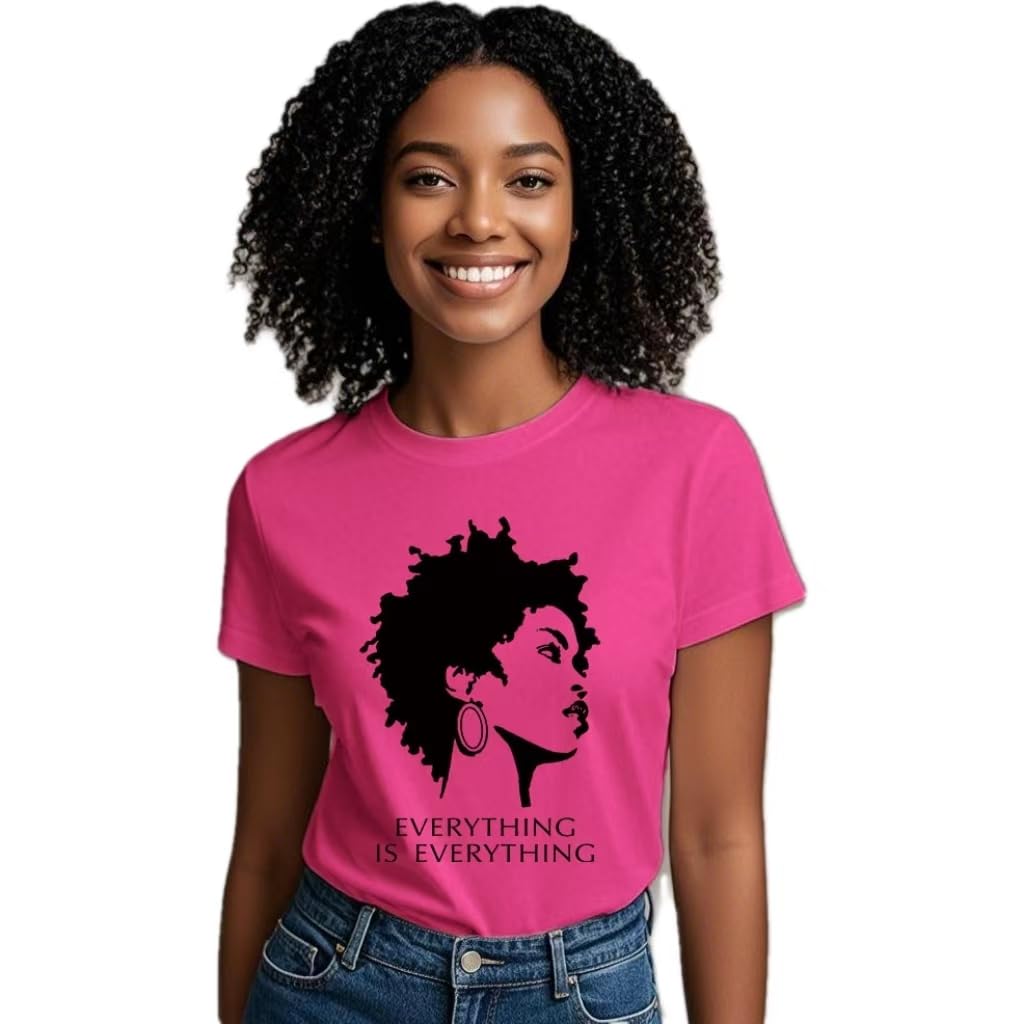 Black History Shirts Black Graphic tees for Men and Women, Magic Fashion Afro American Natural Hair Vintage Melanin T-Shirts