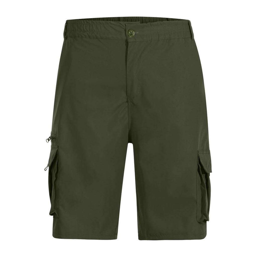 SMIDOW Cargo Shorts for Men - Big and Tall Casual Summer Elastic Waist Outdoor Work Hiking Cargo Short Pants with Pockets