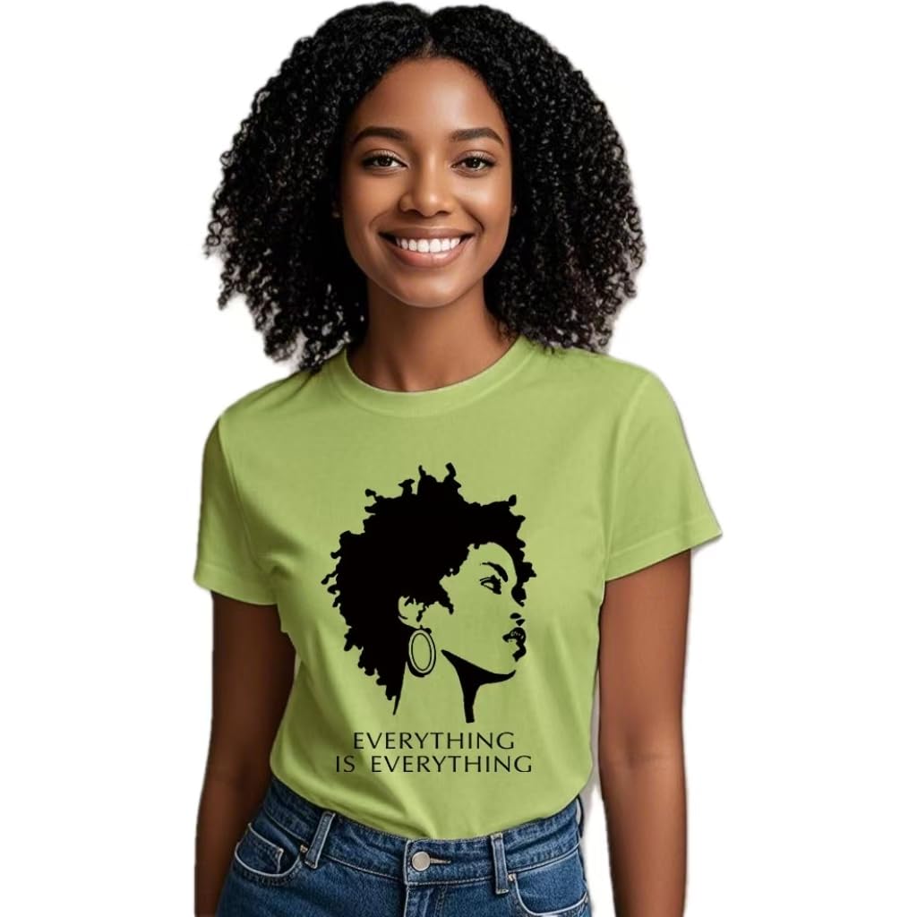 Black History Shirts Black Graphic tees for Men and Women, Magic Fashion Afro American Natural Hair Vintage Melanin T-Shirts