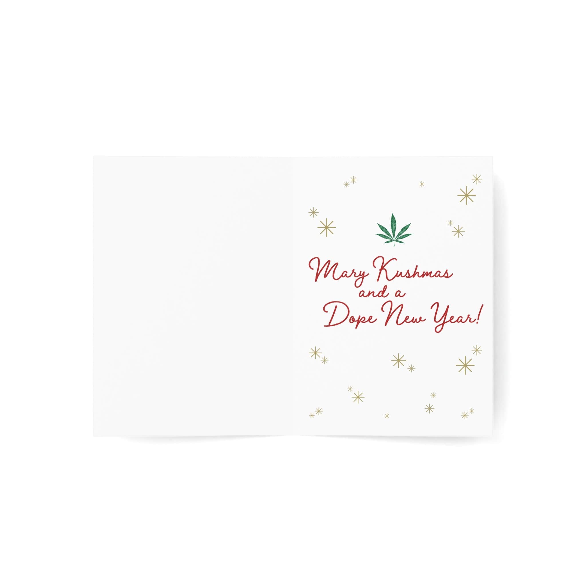 Be Merry Be Lit Merry Christmas & Happy New Year Greeting Cards (1, 10, 30, and 50pcs)