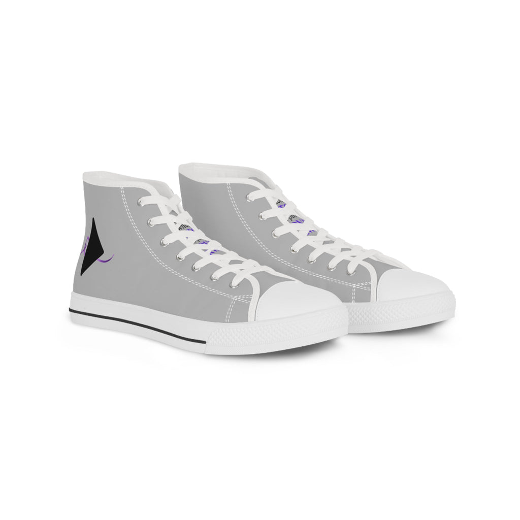 Pause & Play Men's High-Top Sneakers | Epilepsy Awareness Edition