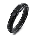 Men's Black Titanium Steel Bracelet