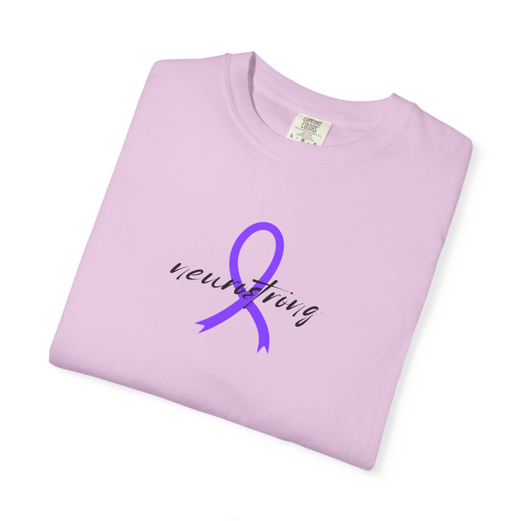 Neurostrong Epilepsy Awareness T-Shirt | Purple Ribbon Tee