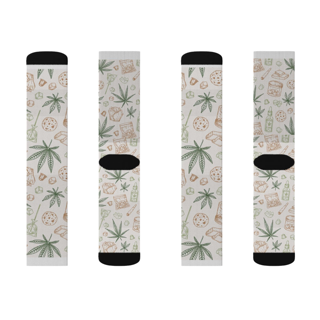 Retro Weed Socks