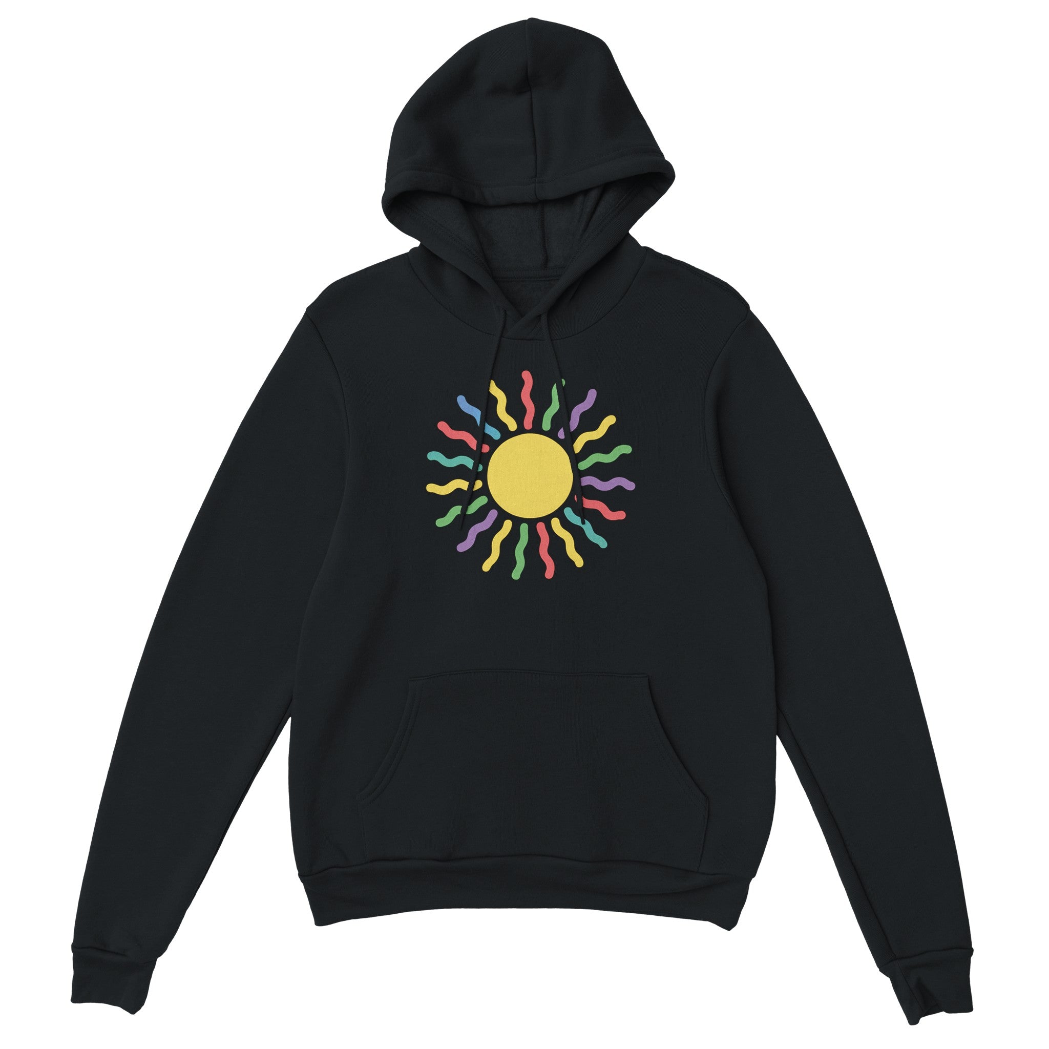 The Enchanted Rainbow Sun Hoodie
