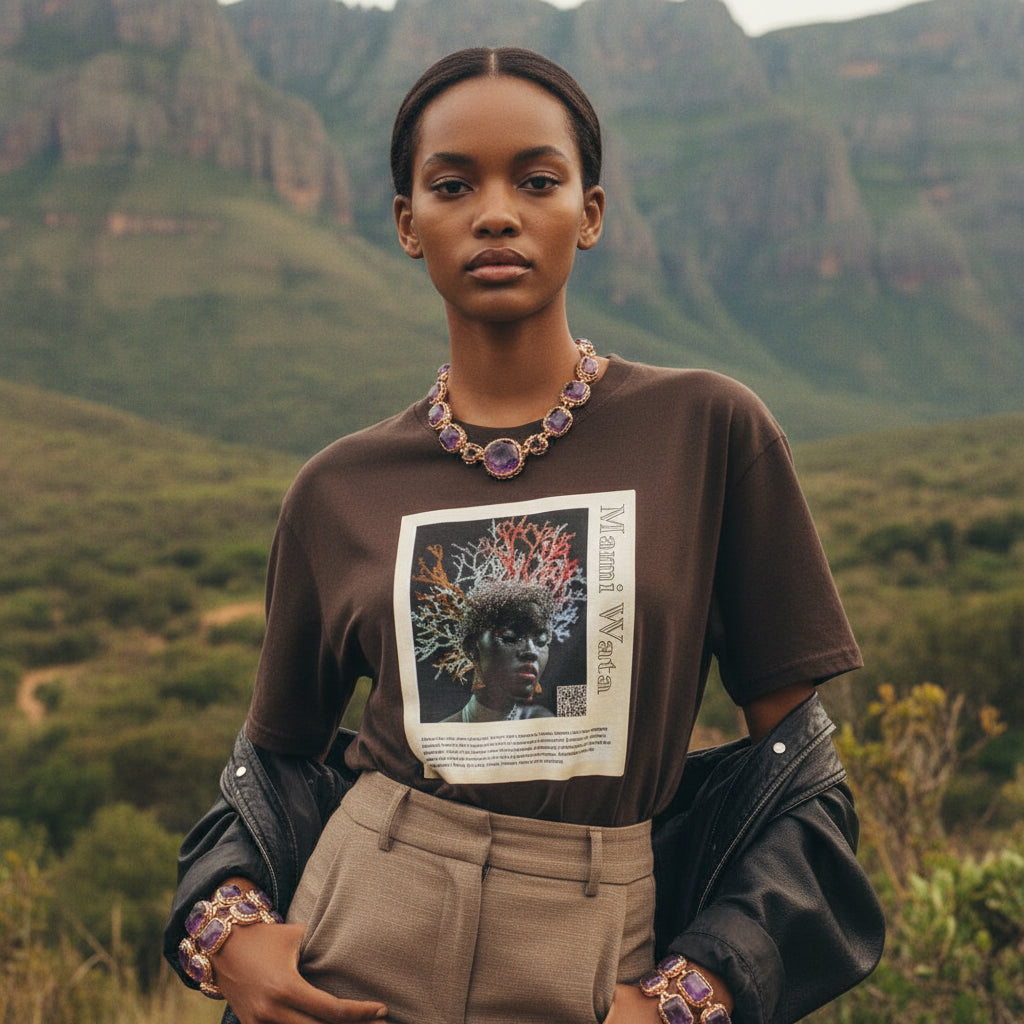 Mami Wata Aziza & Fae Unisex Heavy Cotton Tee