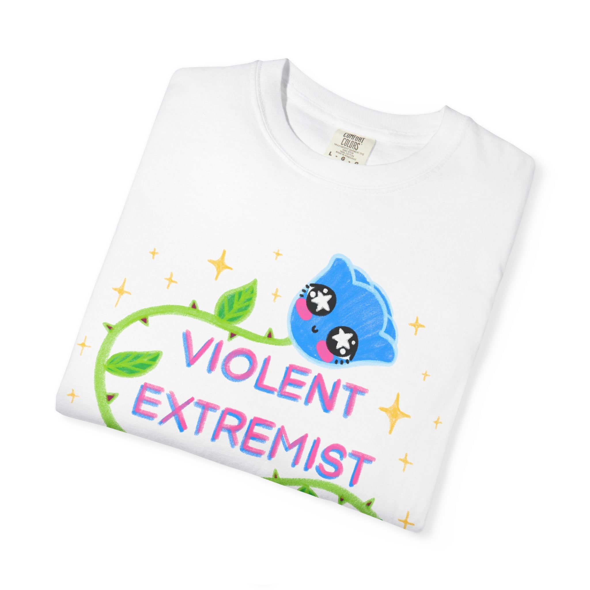 Trans Blue Rose Tee