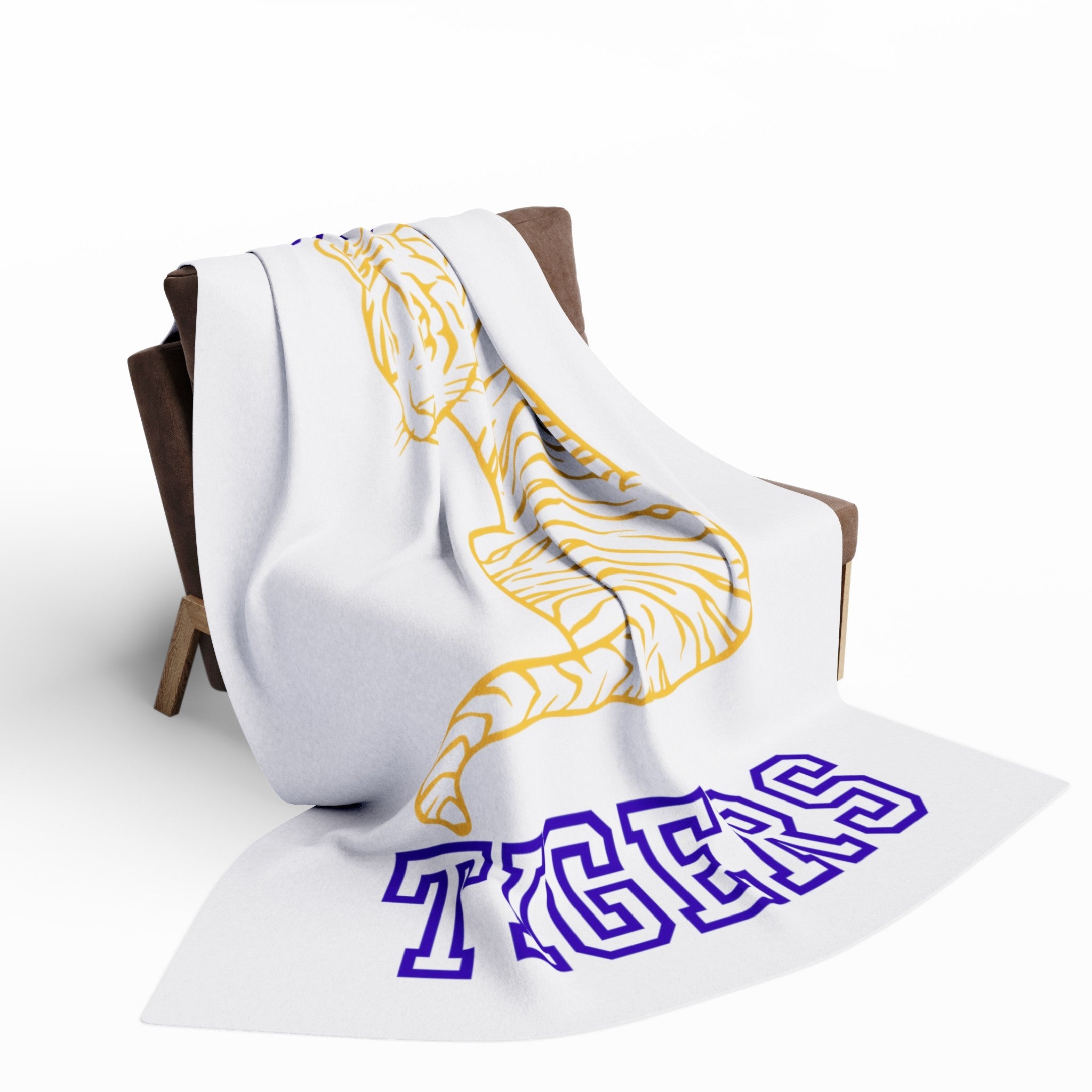 Geaux Tigers White