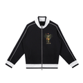 AmaruKhan Hebrews Color Block Raglan Sleeve Zip Track Jacket