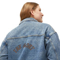The GOAT Women's Denim Jacket - Stylish & Timeless Casual Wear