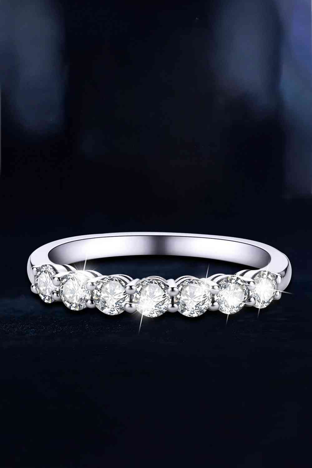 Can't Stop Your Shine Moissanite Ring – Elegant Minimalist Design See size chart under “more details”