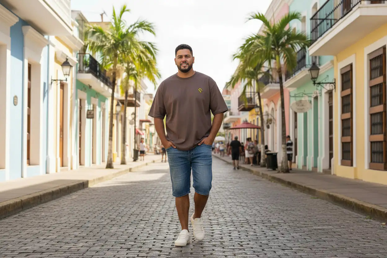 The One Garment-Dyed Drop-Shoulder Tee