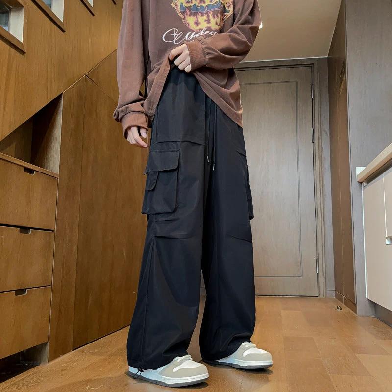 Loose Straight Casual Cargo Pants For Men