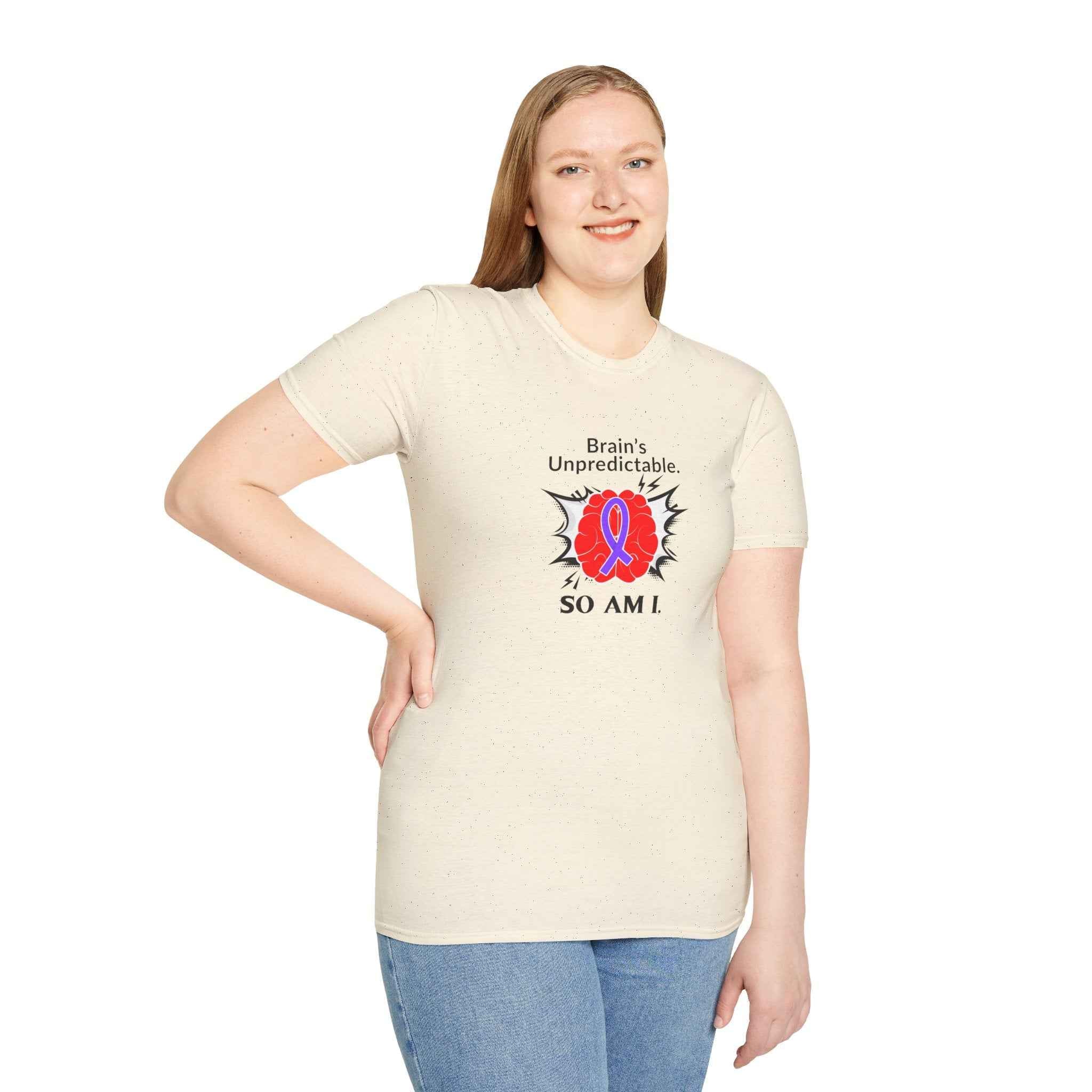 Brain’s Unpredictable. So Am I. – Epilepsy Awareness Tee