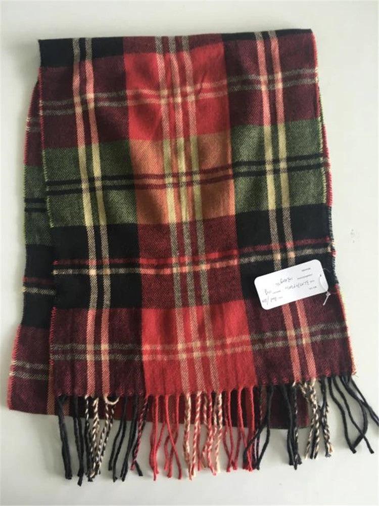 Faux Cashmere Scarf Solid Color For Men