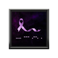 “HOPE” Morse Code Epilepsy Awareness Jewelry Box