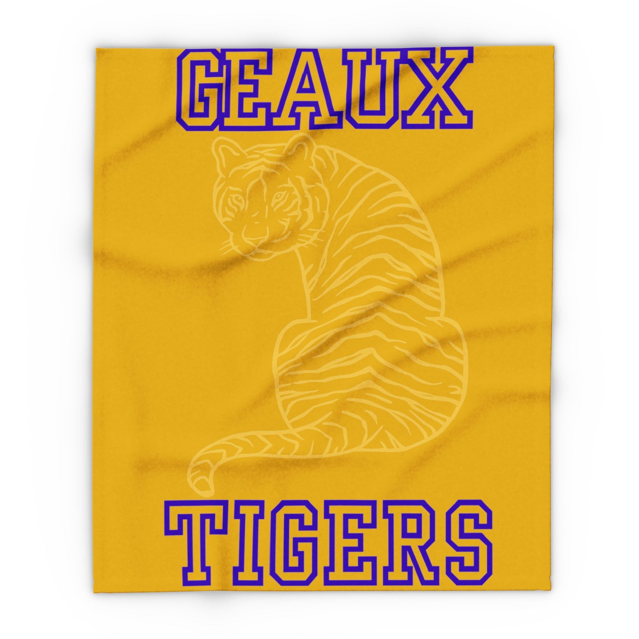 Geaux Tigers Gold