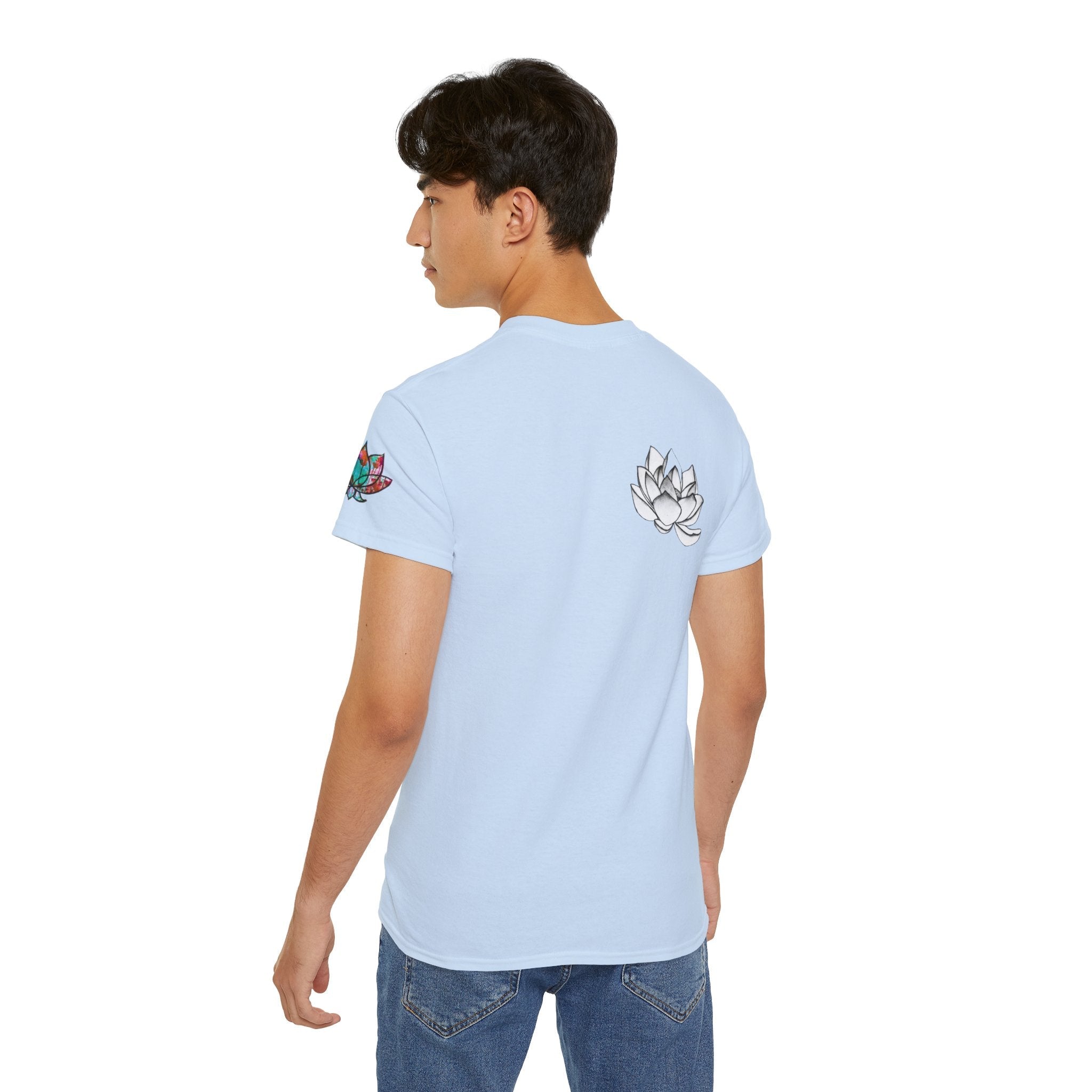 Surf is My Buddha Tablet Print Unisex Ultra Cotton Tee