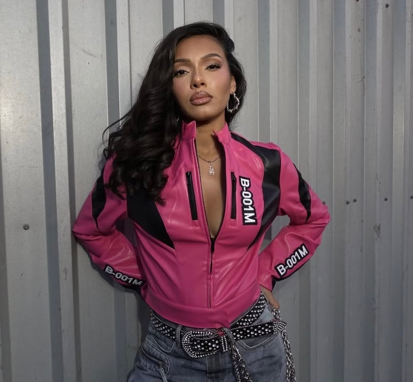 AI intelligence biker jacket