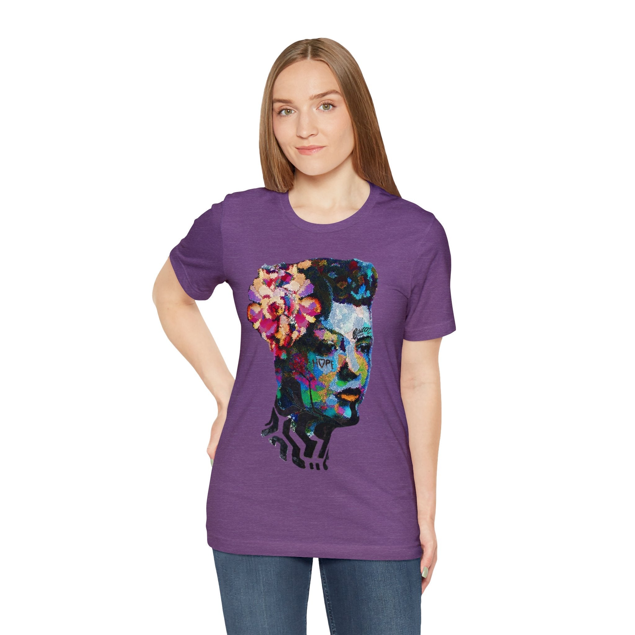 Billie Radical Unisex High End Cotton Short Sleeve Tee HUE+MAN Collective
