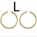 Titanium Steel HOOP Ring HOOP Earrings Cold Scenery Surface