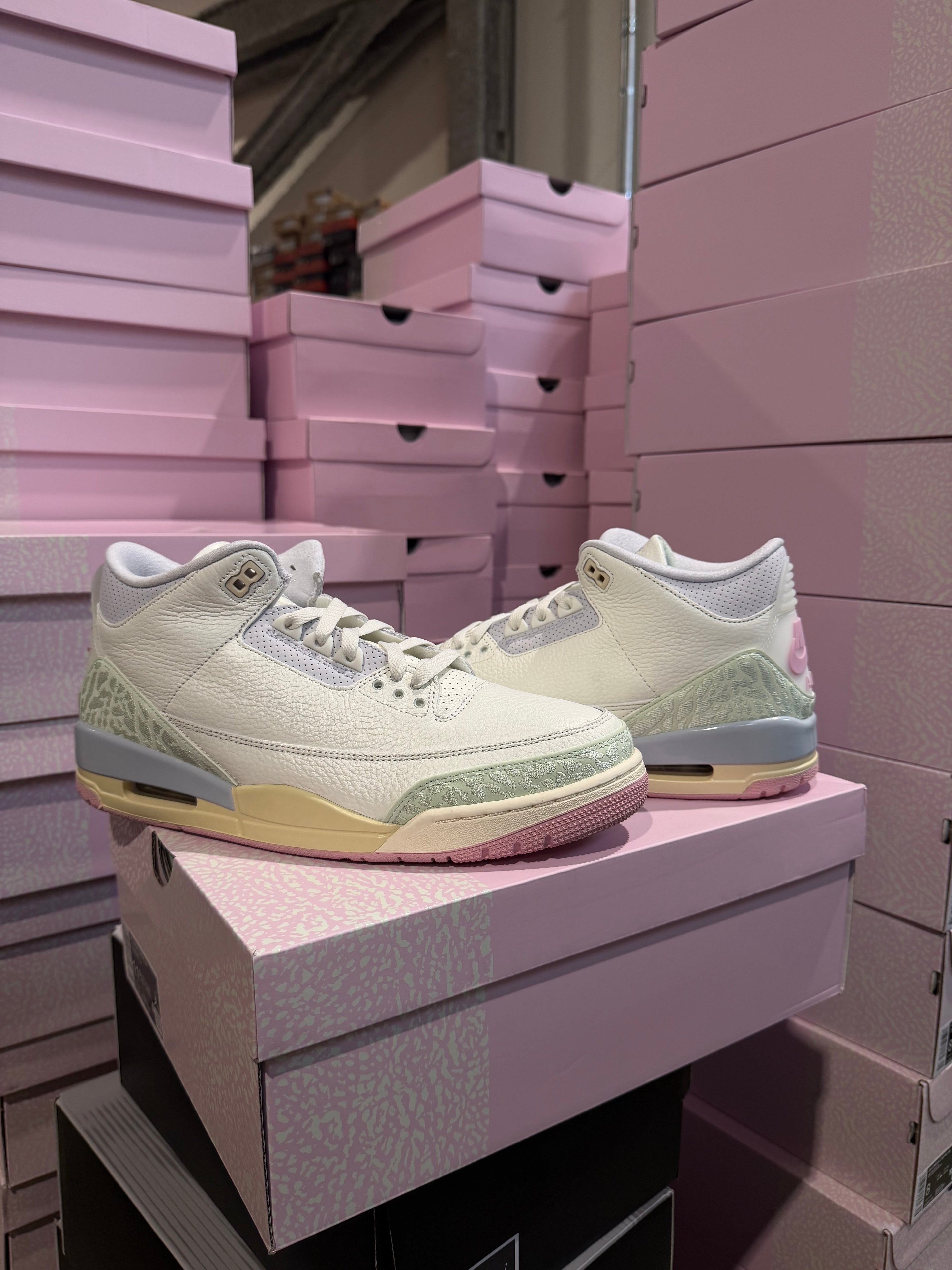 NEW Jordan 3 Retro Spring Is In The Air IF4396-100 Ready To Ship!