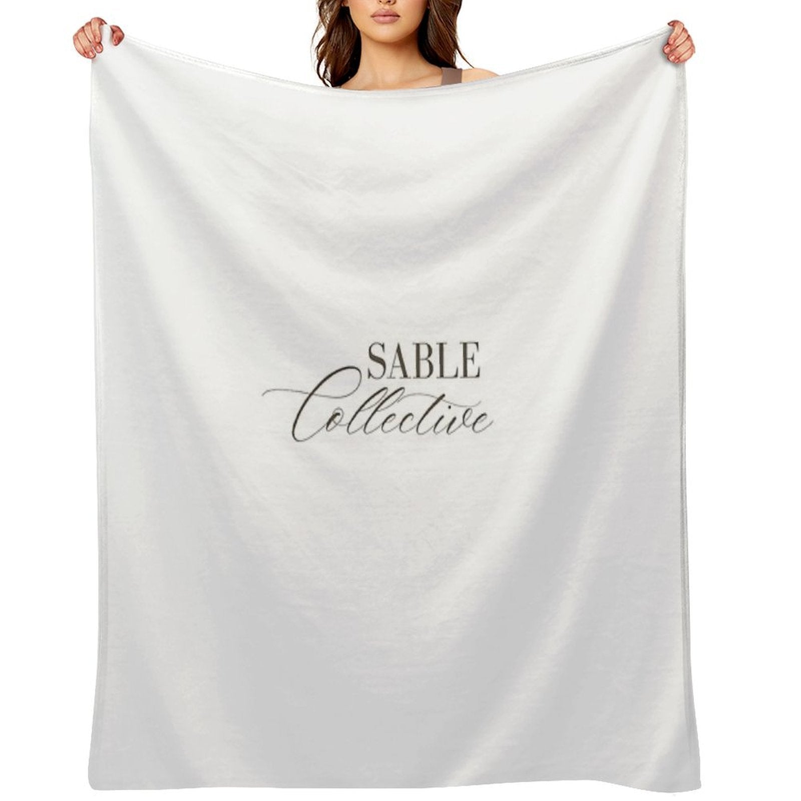 Sable Collective Logo Throw Blanket